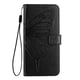 thumbnail image 2 of Funda cartera mariposa para Samsung Galaxy A26 5G con soporte y ranuras para tarjetas Negro, 2 of 5