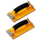 thumbnail image 4 of 2x lijadora manual, soporte para papel de lija, Clip de Metal, papel de lija con mango, soporte de lijado manual para cepillar detalles, lijado manual mango negro, 4 of 5