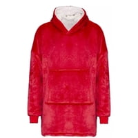 Citohome - Polerones Felpa Con Capucha Manta Polar Bata Frazada Invierno