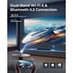 thumbnail image 5 of Mini proyector ClokoWe 1080P WiFi Bluetooth inteligente, 5 of 7