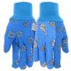 thumbnail image 1 of Guante de jardín MUD Basic de PVC con forma de palma punteada para mujer, azul M/L, 1 of 7