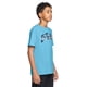 thumbnail image 2 of Remera Messi para niños corte slim fit con gráfico de algodón mezcla azul aire, 2 of 2
