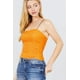 thumbnail image 3 of Top Camisola de Malla con Tirantes Elásticos, Cuello en V y Detalle Fruncido, 3 of 5