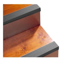 Nariz De Grada Escalera 37X37Mm 3Mts Gris Oscuro Dvp