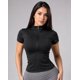 thumbnail image 1 of Polera Deportiva Para Mujer Compresión Manga Corta Con Cierre, 1 of 3