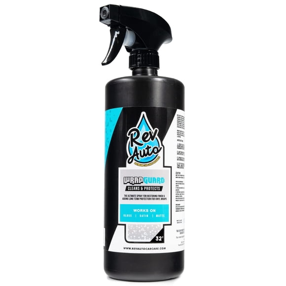 Limpiador para vinilo Wrap Guard de Rev Auto, spray de 946 ml