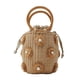 thumbnail image 1 of Flor Perlas Ratán Tote Bolso Verano Playa Cordón Bolso Baldo de paja Bolso tejido Bolsos y bolsos de paja para mujeres, 1 of 3