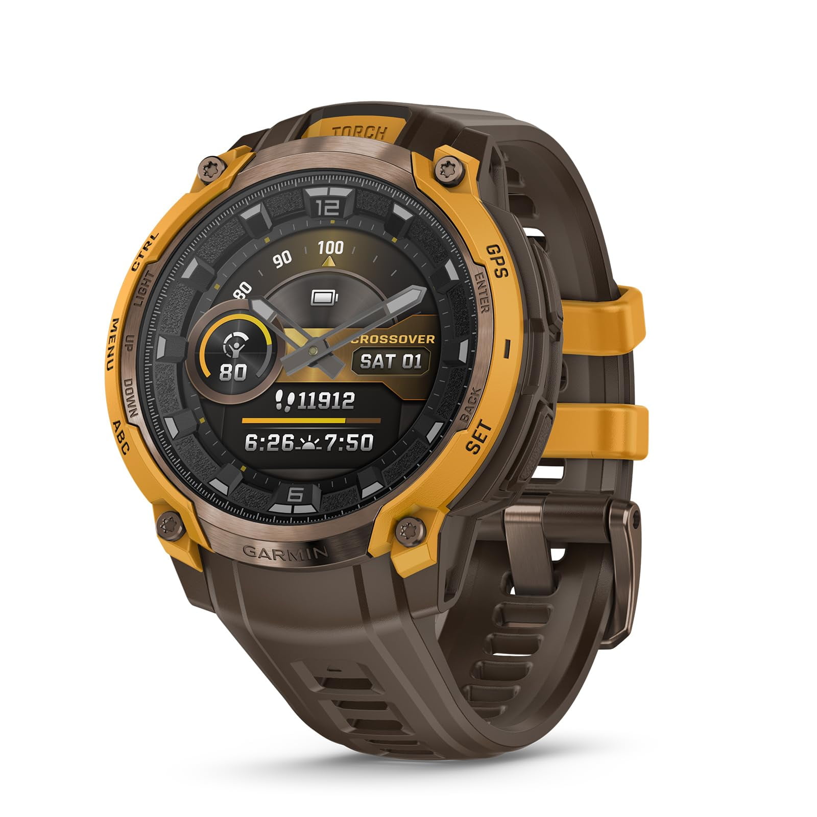 Garmin Instinct Crossover Amoled Reloj Inteligente Híbrido Gps