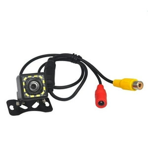 Impormaipu - Camara Retroceso Trasera 12 Led Infrarojos Visión Nocturna Avanzada Para Auto Coche Full Hd Se Conecta A Radio Android Para Ver Reversa En Pantalla