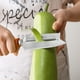 thumbnail image 3 of 1pc Stainless Steel Household Peeler, Wooden Handle Fruit Planer Pineapple Knife Sugarcane Knife, Multifunctional Kitchen Tool Kitchen Gadgets, 3 of 4