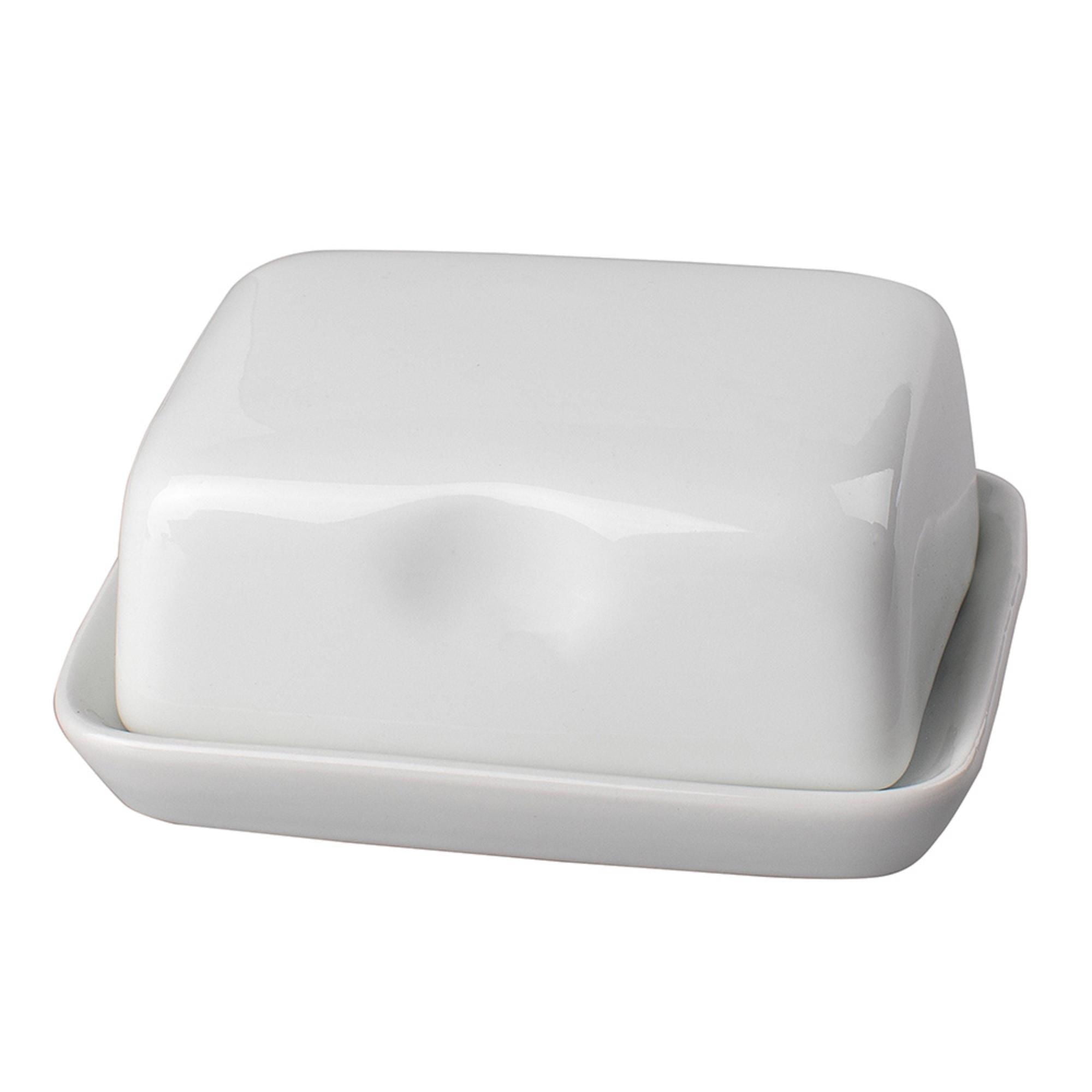 Mantequillero Porcelana 2 Piezas Hx57829a Blanco Mainstays