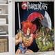 thumbnail image 5 of Thundercats-theme 4-Piece Shower Curtain Set with Rugs, Waterproof Bathroom Decor Set Includes Bath Mat, U-Shaped Rug, Toilet Lid Cover and Curtain with Hooks, 5 of 6