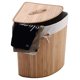 thumbnail image 5 of Cesto de ropa GOFLAME Corner Bamboo con tapa 58L (natural), 5 of 8