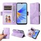 thumbnail image 1 of Carcasa FOXDOCK OPPO A17K de cuero PU, diseño acolchado clásico, protección contra caídas y rayones, 1 of 5