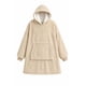 thumbnail image 4 of Poleron Felpa Capucha Manta Polar Invierno Unisex Talla Unic, 4 of 7