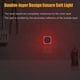 thumbnail image 4 of Luz nocturna YUNLEX, sensor automático rojo regulable, paquete de 2, 4 of 8
