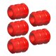 thumbnail image 4 of Cable De Bicicleta Manguito Palanca De Cambio Cables De Freno Marco Protector Cubierta Abrigo Rojo, 4 of 5