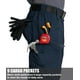 thumbnail image 2 of Pantalones tácticos Zoofly Ripstop Cargo Work con 9 bolsillos para hombre, color azul marino, 2 of 3