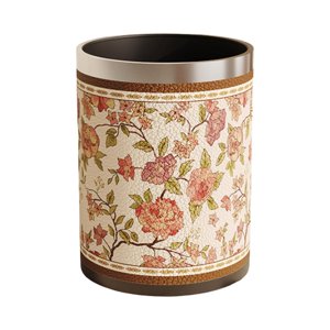 Magideal - Cubo De Basura De Pu, Cubo De Basura De Baño, Cubo De Basura, Cesto De Basura, Contenedor De Basura Para Lavadero, Dormitorio, Estudio, Cocina, Tocado Estilo A