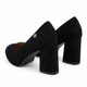 thumbnail image 4 of Zapato de Mujer Formal Gamuza Taco Cuadrado 8cm, 4 of 9