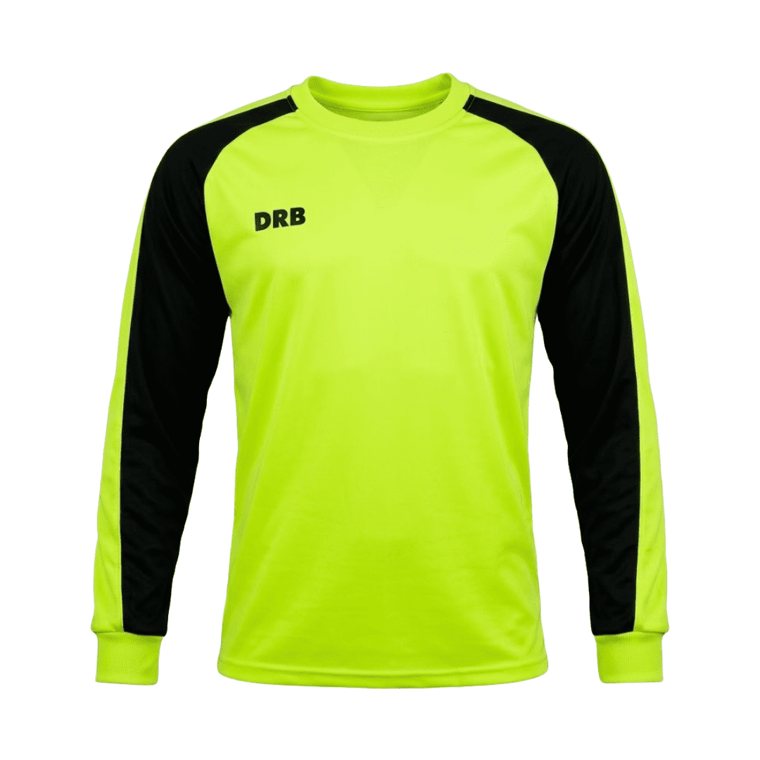 Dribling - Poleron Arquero Drb Verde Neon/negro 2.40.06 - Talla Xs