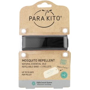 Pulseras Repelentes De Mosquitos Para'Kito Natural Oil Black