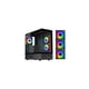 thumbnail image 1 of Gabinete gamer DIYPC IDX1-BK-ARGB con vidrio templado y ARGB, 1 of 6