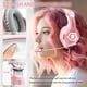 thumbnail image 2 of Auriculares para juegos Ozeino para PC, PS4, PS5, Xbox con sonido 7.1 Pink, 2 of 7