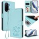 thumbnail image 2 of Xiaomi POCO M7 4G Funda Billetera con Ranuras para Tarjetas, Verde Claro, 2 of 6