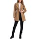 thumbnail image 2 of INSPIRE CHIC Abrigo Elegante para Mujer con Cuello de Chal Entallado, Abrigo Largo de Invierno de un Solo Pecho S Marrón Medio, 2 of 6