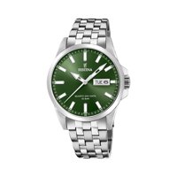 Reloj F20357/5 Festina Verde Hombre Acero Clasico