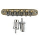 thumbnail image 1 of Roller Saddle Bridge Mayor Estabilidad De Afinación Para Guitarra Eléctrica Reemplazo De Plata, 1 of 2