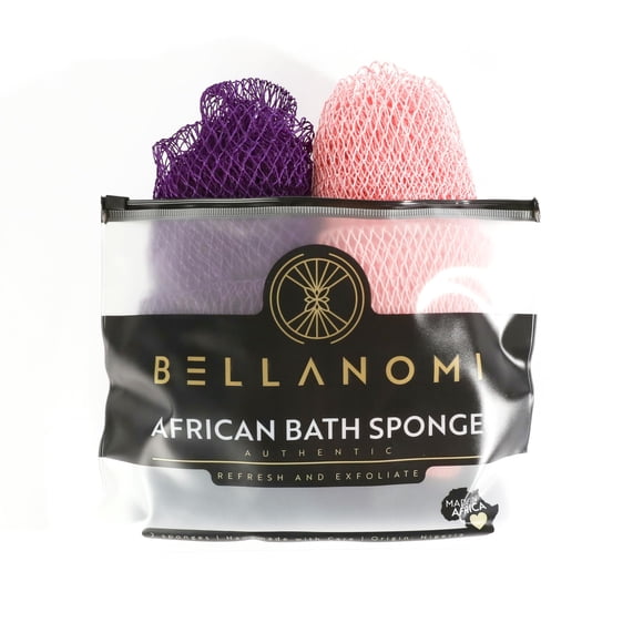 Esponja de Baño Bellanomi 114 cm Pack de 2 Indigo/Blush