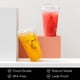 thumbnail image 3 of Vasos de plástico AOZITA de 16 onzas con tapas para café helado, paquete de 100, 3 of 7