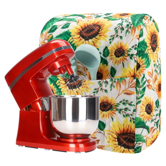 Funda para batidora de pie TUYUU 41 cm x 23 cm x 36 cm, diseño floral