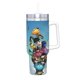 thumbnail image 2 of Fuera del Nido Vaso aislado de acero inoxidable con asa, diseño temático, regalo para familia, amigos y fans; incluye pajita y encaja en el portavasos estándar, 40 oz, 2 of 6