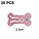 thumbnail image 2 of Pinzas para el pelo con forma de hueso de 1 pulgada, accesorios para el cuidado de mascotas, para perros, gatos y cachorros, paquete de 20, 2 of 5