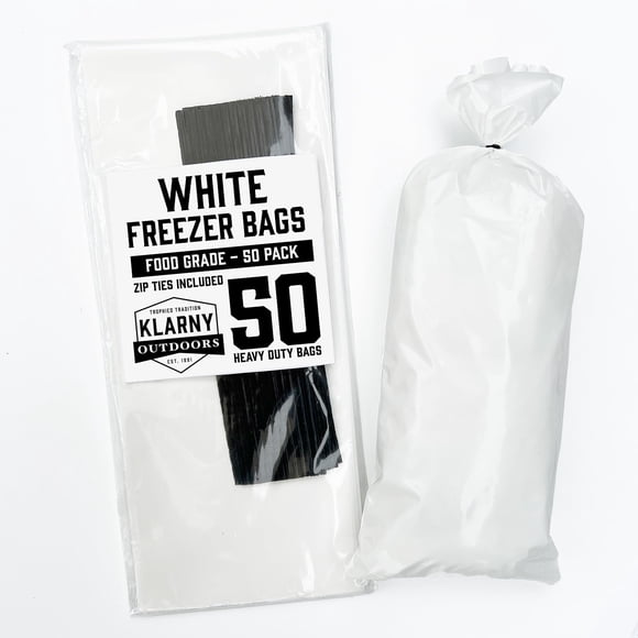Bolsas para Congelador Klarny Outdoors para Carne de 0.68 kg, 50 unidades