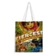 thumbnail image 1 of Go Diego Go Bolso de tela con estampado de lienzo para mujer, bolsa de compras reutilizable y estética, con cremallera interior, regalo para mujer, 35 × 40 cm., 1 of 6