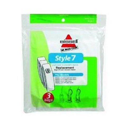Bissell - Bolsas Para Aspiradora Style 7 Paquete De 3 Blancas