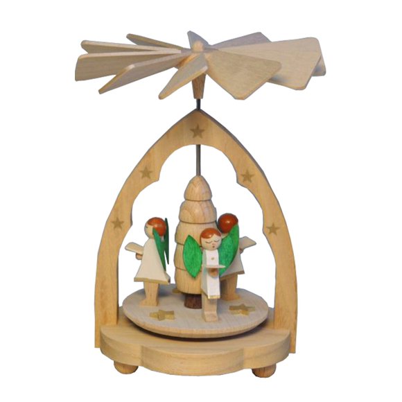 Pirámide de Madera Off the Wall Toys Richard Glaesser 11 cm
