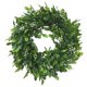 thumbnail image 2 of Guirnalda Artificial De La Puerta De La Planta Verde Para La Decoración Del Hogar Verde Blanco, 2 of 5