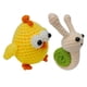 thumbnail image 2 of Kit De Ganchillo De 2 Piezas Para Principiantes Incluye Hilo, Gancho, Accesorios Chick Snails, 2 of 5