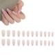 thumbnail image 1 of 24 uñas postizas cortas, uñas postizas tipo ataúd para mujer con diseño de mariposas y brillo., 1 of 6