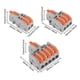 thumbnail image 3 of Conectores De Cable De Palanca De 26 Piezas Conectores De Cable Rápido De 1 Entrada 2 Salid, 3 of 8