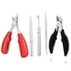 thumbnail image 1 of Cortaúñas para uñas gruesas, cortaúñas para uñas encarnadas, kit de pedicura de alta resistencia de 5 piezas para hombres y mujeres, 1 of 8