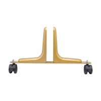 Bothyi - Soporte Divisor De Ambientes Plegable De Aleación, Base Para Baño, Uso Doméstico, Color Dorado