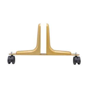 Bothyi - Soporte Divisor De Ambientes Plegable De Aleación, Base Para Baño, Uso Doméstico, Color Dorado