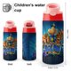 thumbnail image 2 of Dog ManBotella de Agua con Tapa Pop Top de Un Toque, Acero Inoxidable, a Prueba de Fugas, para Deportes, Botella Infantil rosa 12 oz, 2 of 6