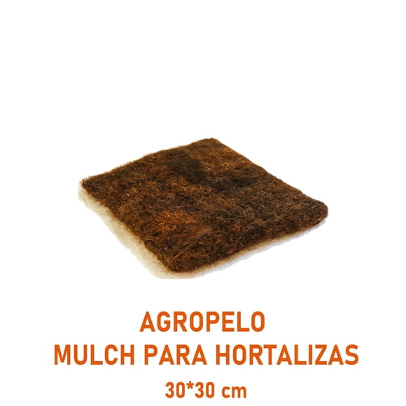 Agropelo, Mulch De Ahorro Hidrico Para Hortalizas Y Reforestación 30cm